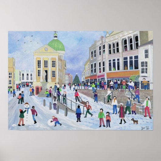 Market Jew Street Penzance Poster (Vorne)