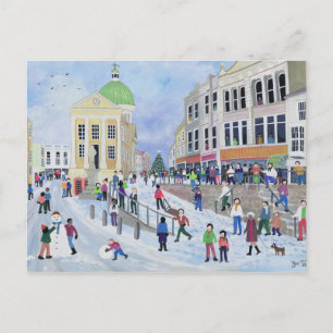 Market Jew Street Penzance Postkarte