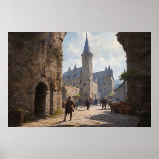 Market Lane Poster (Vorne)