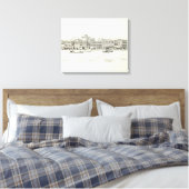 Market North Side Grant Leinwanddruck (Insitu (Schlafzimmer))