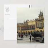 Market Square in Krakow Postkarte (Vorne/Hinten)