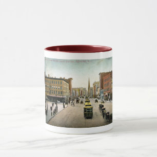 Market St., Newark NJ 1909 Vintage Tasse