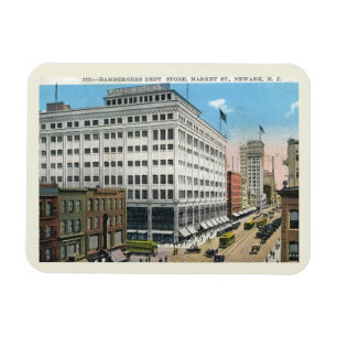 Market St., Newark NJ im Vintage-Stil Magnet