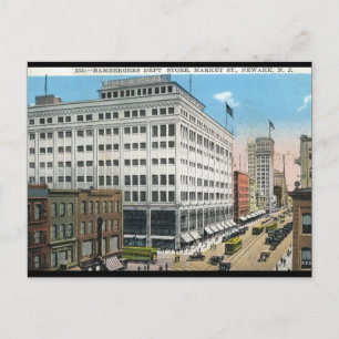 Market St., Newark NJ Vintage Postkarte
