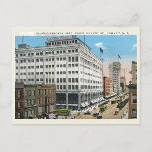 Market St., Newark NJ Vintage Postkarte