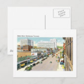 Market Street, Chattanooga, Tennessee (2) Postkarte (Vorne/Hinten)