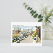 Market Street, Chattanooga, Tennessee Postkarte (Stehend Vorderseite)