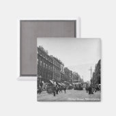 Market Street, Manchester, c.1910 2 Magnet (Vorderseite/Rückseite)