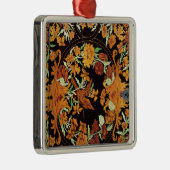 Marketeriekasten, Englisch, c.1670 Silbernes Ornament (Rechts)