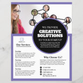 Marketing Agency Business Flyer (Vorne)