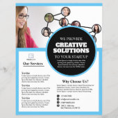 Marketing Agency Business Flyer (Vorne)