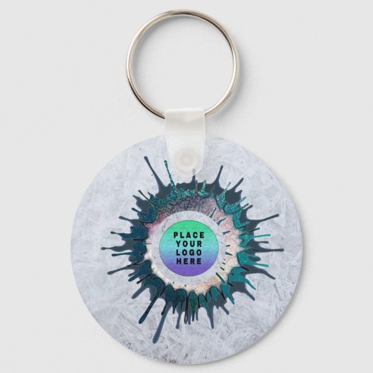 Marketing-Branding für Logo-Unternehmen Schlüsselanhänger (Vorderseite)