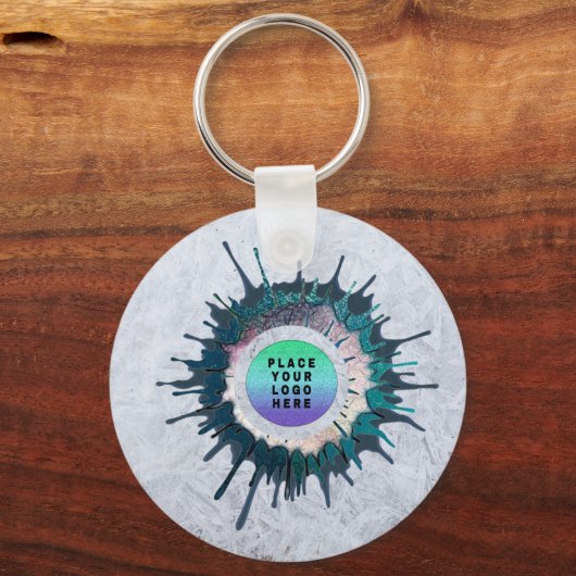 Marketing-Branding für Logo-Unternehmen Schlüsselanhänger (Vorderseite)