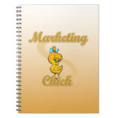 Marketing Chick Notizblock (Vorderseite)