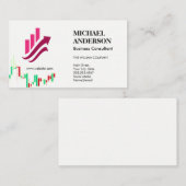 Marketing Consulting | Graph Data Flag Tech Data Visitenkarte (Vorne/Hinten)