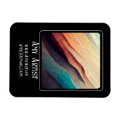 MARKETING DER KÜNSTLER/KÜNSTLER MAGNET (Horizontal)