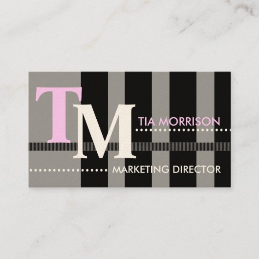 Marketing Director Business Cards Visitenkarte (Vorderseite)
