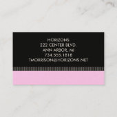 Marketing Director Business Cards Visitenkarte (Rückseite)