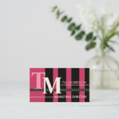Marketing Director Business Cards Visitenkarte (Stehend Vorderseite)
