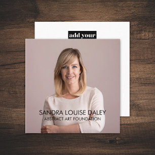 Marketing Director Consultant Manager Beruflich Quadratische Visitenkarte