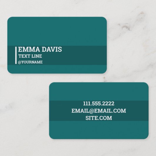 Marketing Direktverkauf Visitenkarte (Vorne/Hinten)