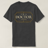 Marketing Doctorate Degree Doktor Abschluss Gesche T-Shirt (Design vorne)