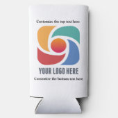 Marketing für benutzerdefinierbare Firmenlogos Selters Dosenkühler (Rückseite)