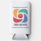 Marketing für benutzerdefinierbare Firmenlogos Selters Dosenkühler (Vorderseite)