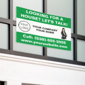 Marketing für benutzerdefinierte Realtor-Real-Anwe Banner (Äußeres Gebäude)