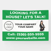 Marketing für benutzerdefinierte Realtor-Real-Anwe Banner (Horizontal)