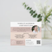 Marketing für berufliche Notare Postkarte (Stehend Vorderseite)