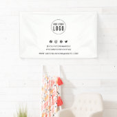 Marketing für das Social-Media-Logo hinzufügen Banner (Insitu)