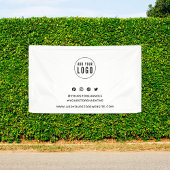 Marketing für das Social-Media-Logo hinzufügen Banner