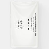 Marketing für das Social-Media-Logo hinzufügen Banner (Vertikal)