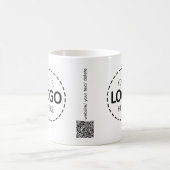Marketing für den benutzerdefinierten QR-Code Kaffeetasse (Mittel)