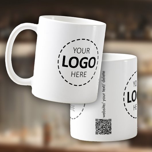 Marketing für den benutzerdefinierten QR-Code Kaffeetasse