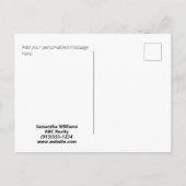 Marketing für die Pflanze Postkarte (Rückseite)