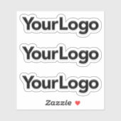 Marketing für die Werbeaktion für kleine Unternehm Aufkleber (Blatt)