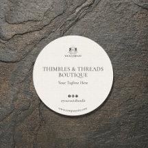 Marketing für elegante Linen Business-Logos