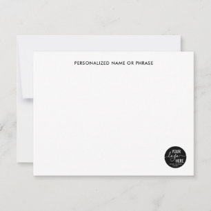 Marketing für Ihre Unternehmens-Logo-Werbeaktionen Mitteilungskarte