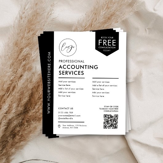 Marketing für Minimalistische Firmenlogos Flyer