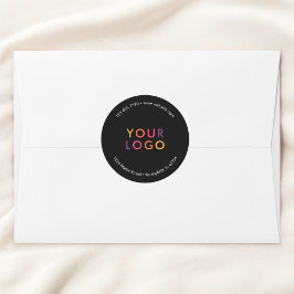 Marketing für Unternehmensprodukte Runder Aufkleber