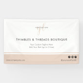 Marketing für Veranstaltungen mit "Clean & Simple Banner (Horizontal)