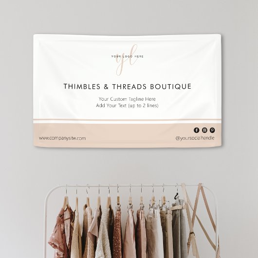 Marketing für Veranstaltungen mit "Clean & Simple Banner