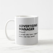 Marketing Genius Definition Kaffeetasse (Links)