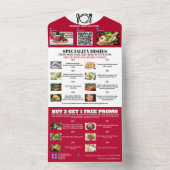 Marketing-Idee für Lebensmittelwerbung DIY Foto-Lo All In One Einladung (Innen Boden)