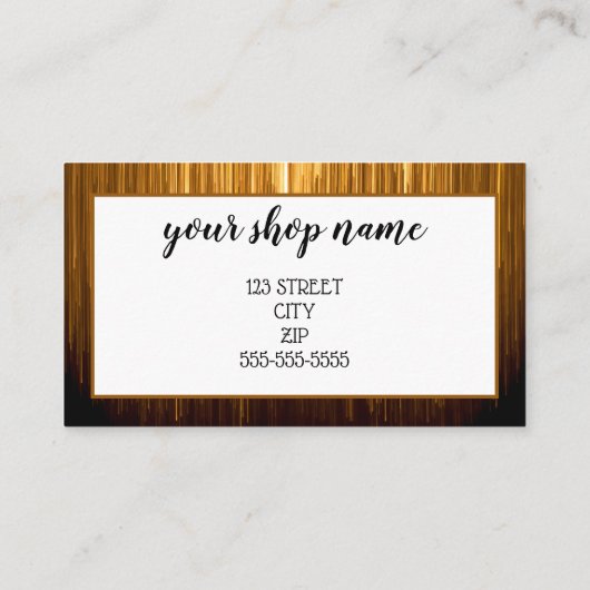 MARKETING IHRES LOGO-Geschenkgutscheins hinzufügen Visitenkarte (Rückseite)