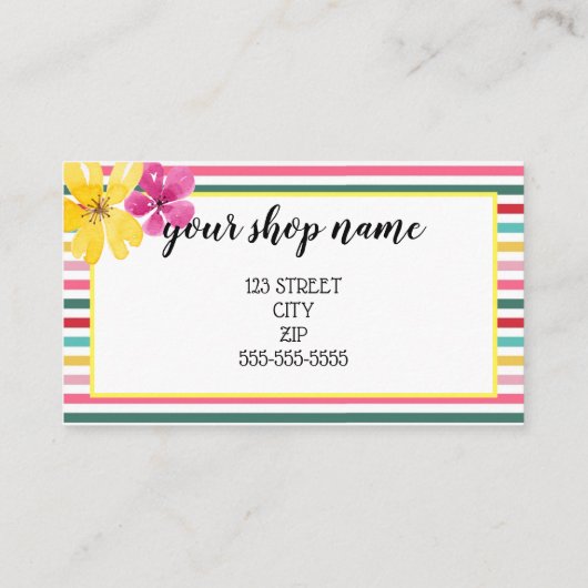 MARKETING IHRES LOGO-Geschenkgutscheins hinzufügen Visitenkarte (Rückseite)