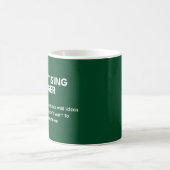 Marketing Manager Job Joke Kaffeetasse (Mittel)