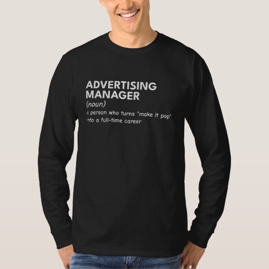Marketing Manager Life - Funny Version T-Shirt (Vorderseite)